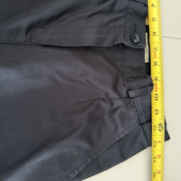 L.L. Bean Original Fit Shorts Womens 4 Blue 100% Cotton Twill Flat Front Casual - Picture 5 of 9